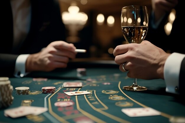 Mobile phone showing pam4d poker table interface with live dealer and action controls